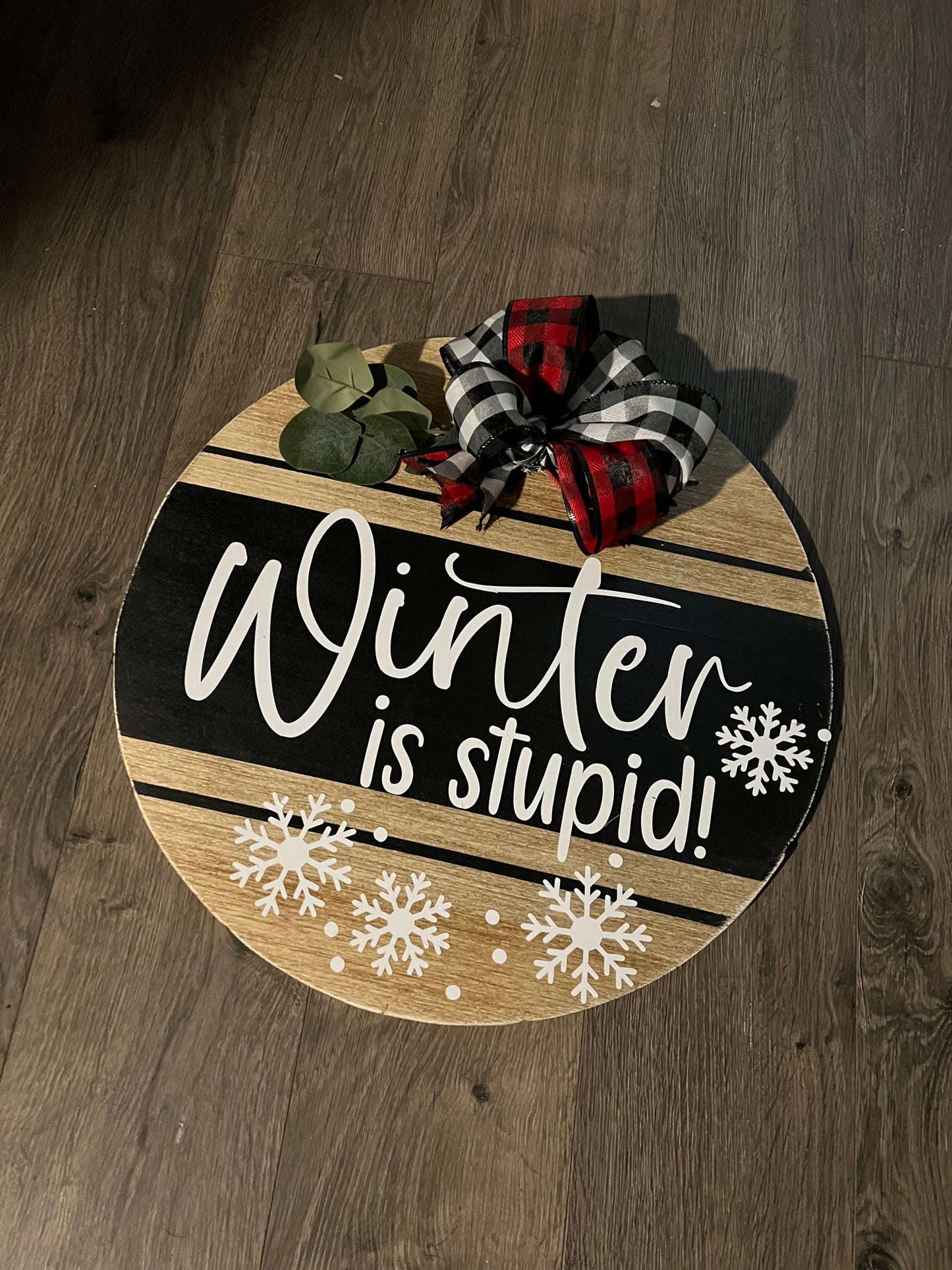 Front Porch Round Signs