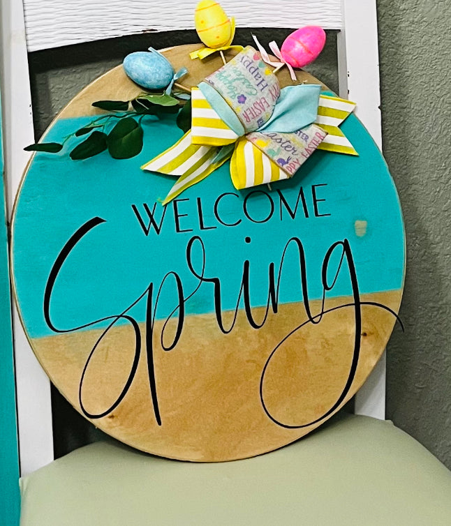 Front Porch Round Signs