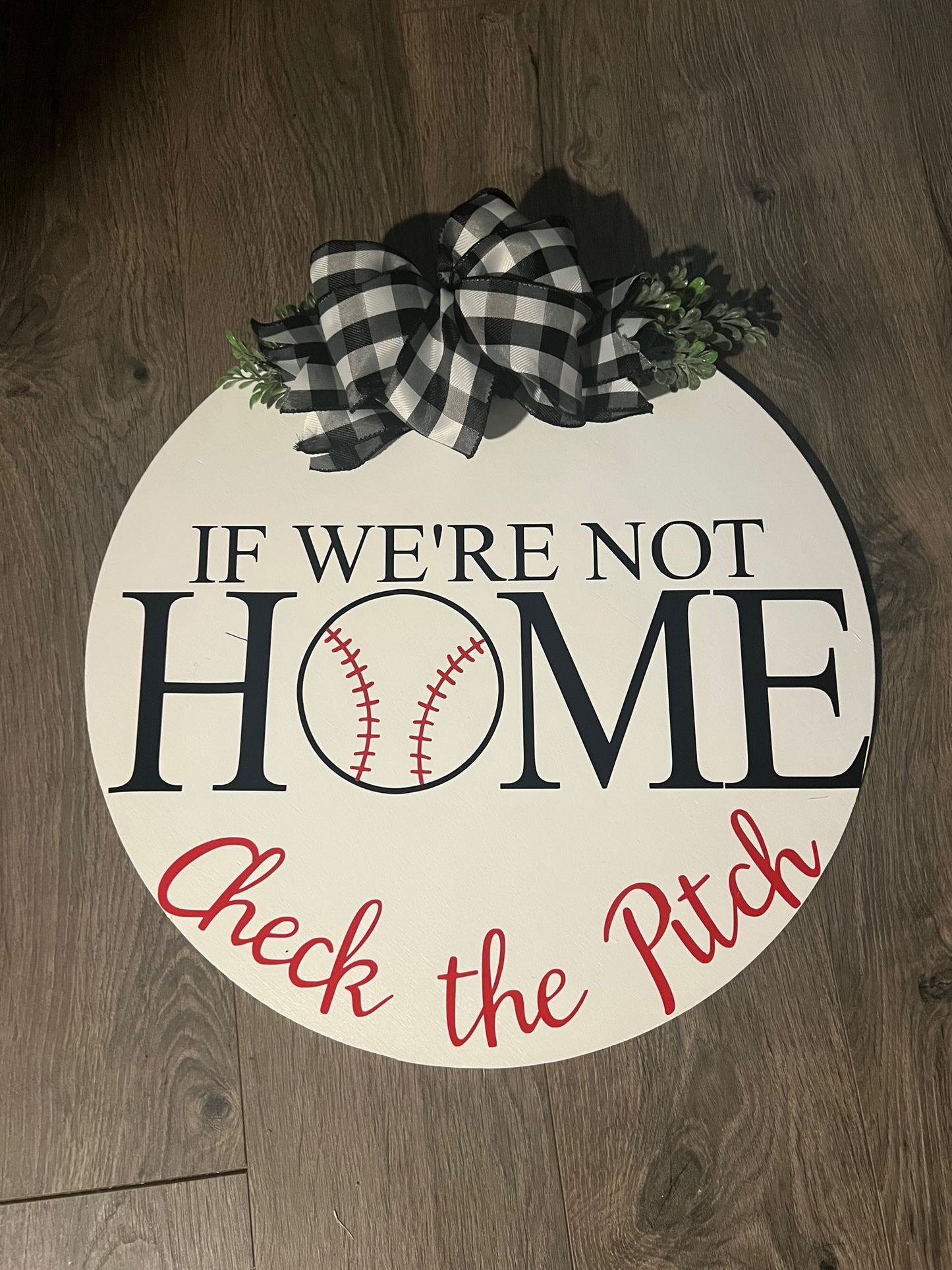 Front Porch Round Signs