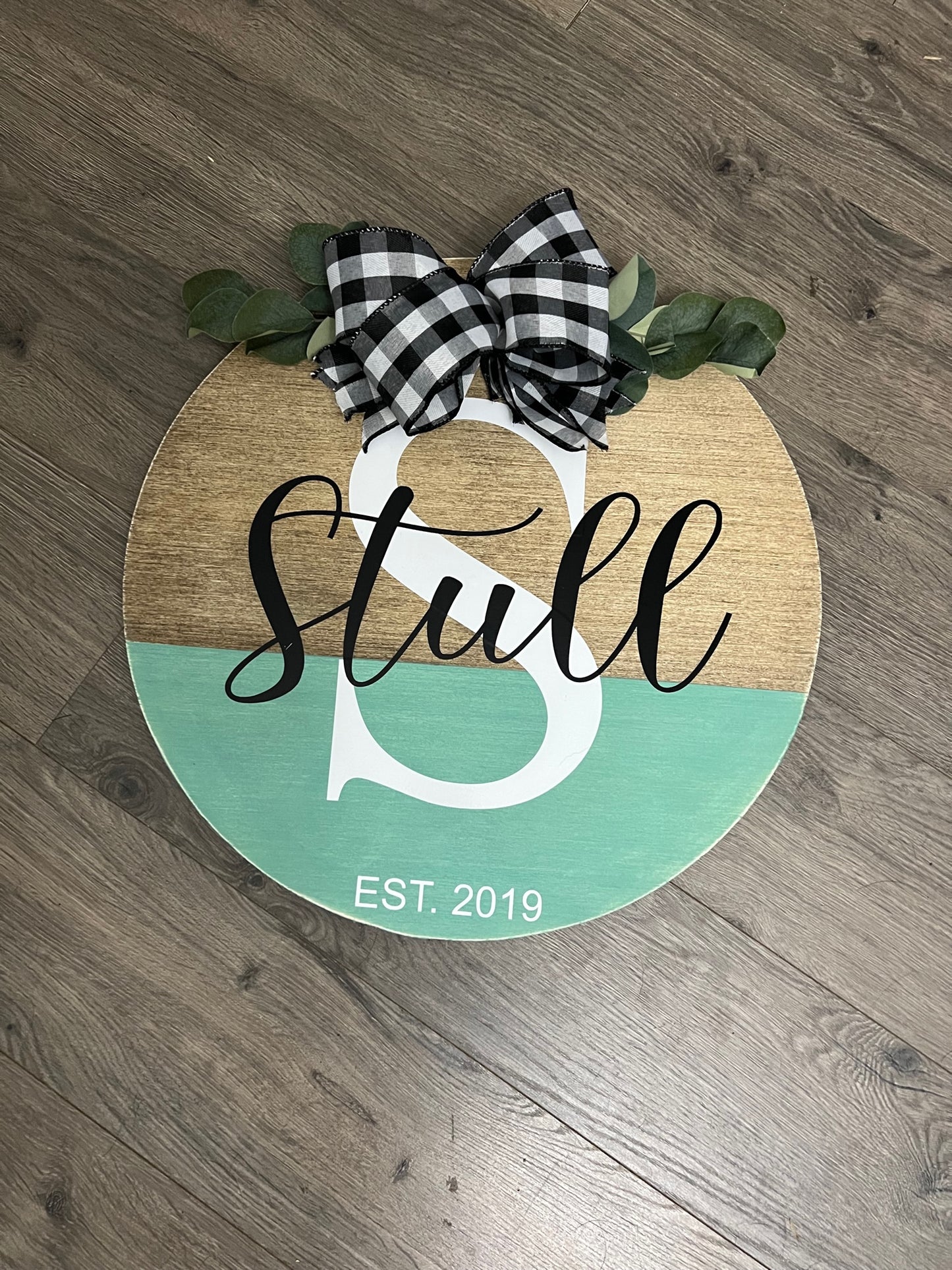Front Porch Round Signs