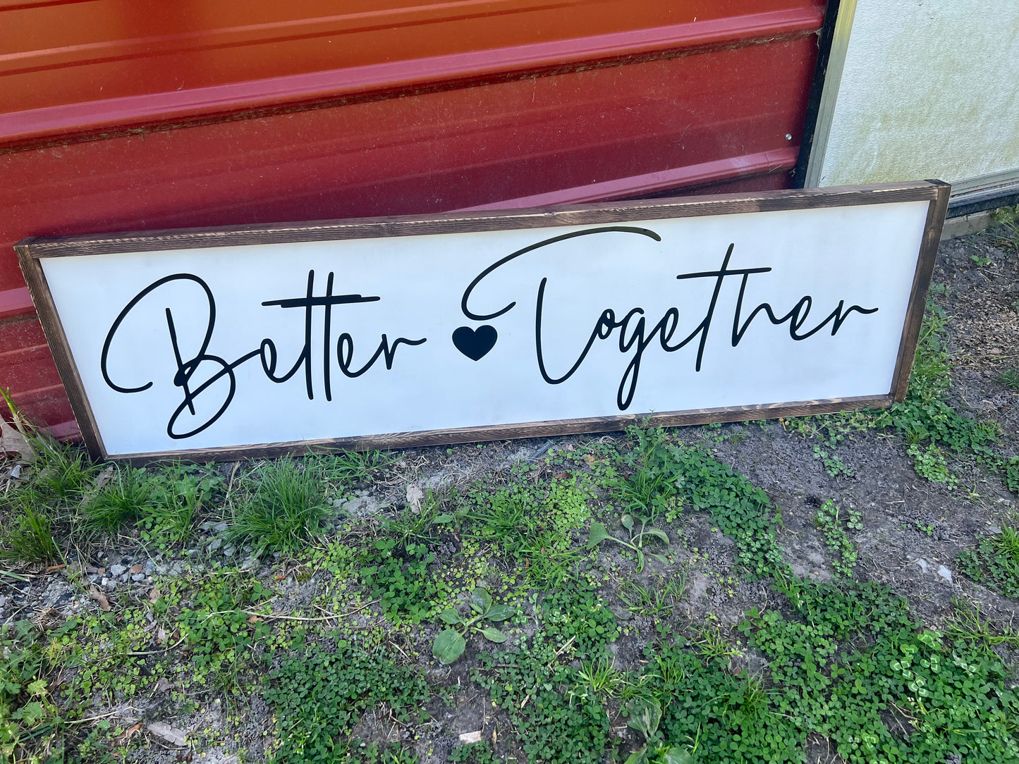 Large Farmhouse Sign 12x48