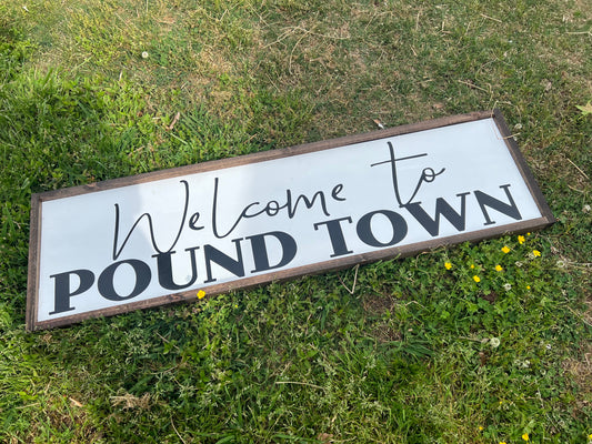 Large Farmhouse Sign 12x48