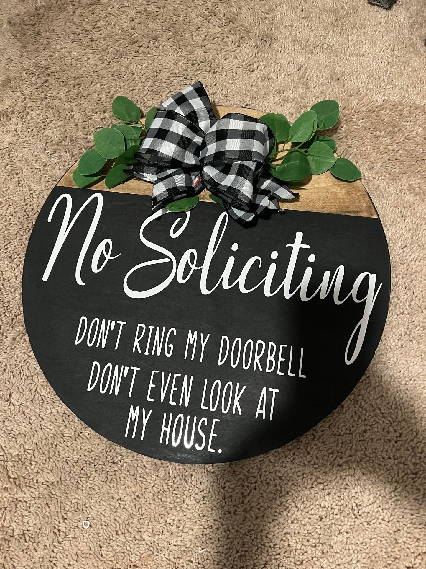 No Soliciting