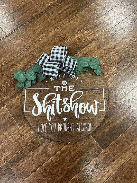 Front Porch Round Signs