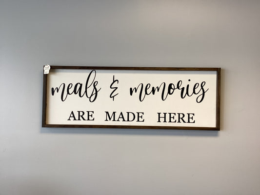 Meals and memories